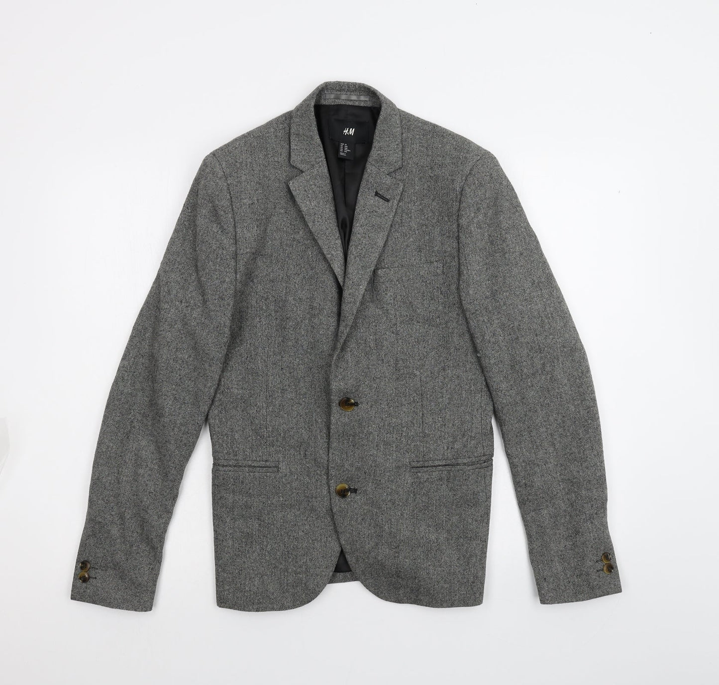 H&M Womens Grey   Jacket  Size 16