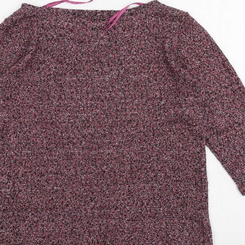 New Look Womens Red   Pullover Jumper Size 6