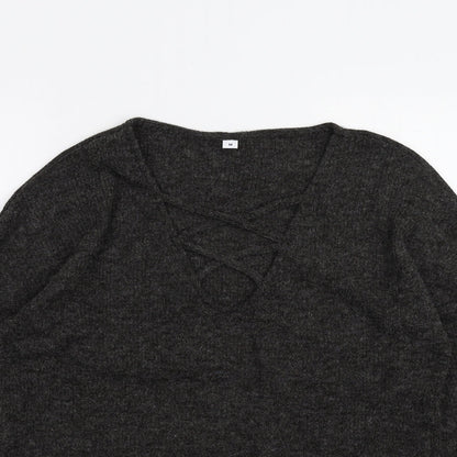 Preworn Womens Black   Pullover Jumper Size M