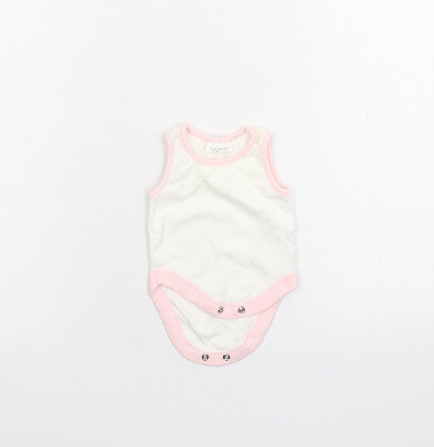 NEXT Baby White   Babygrow One-Piece Size 0-3 Months
