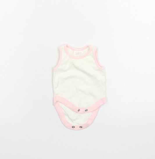 NEXT Baby White   Babygrow One-Piece Size 0-3 Months