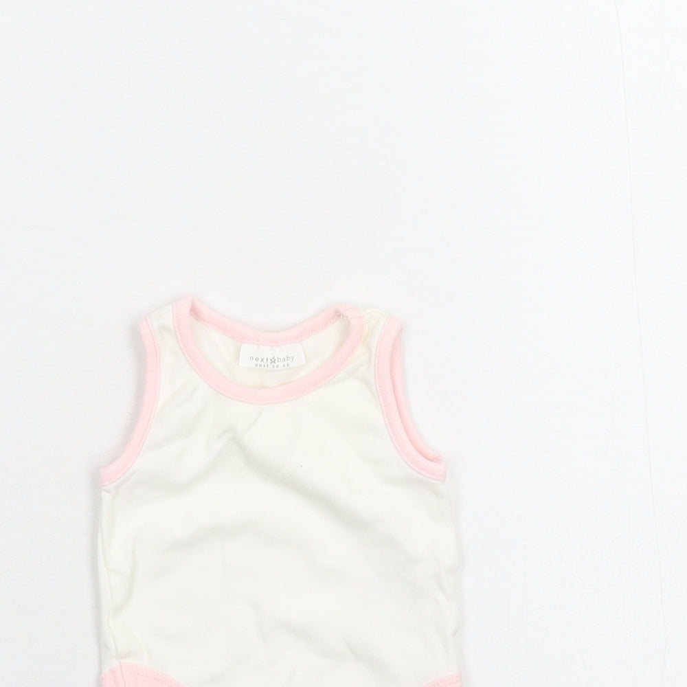 NEXT Baby White   Babygrow One-Piece Size 0-3 Months