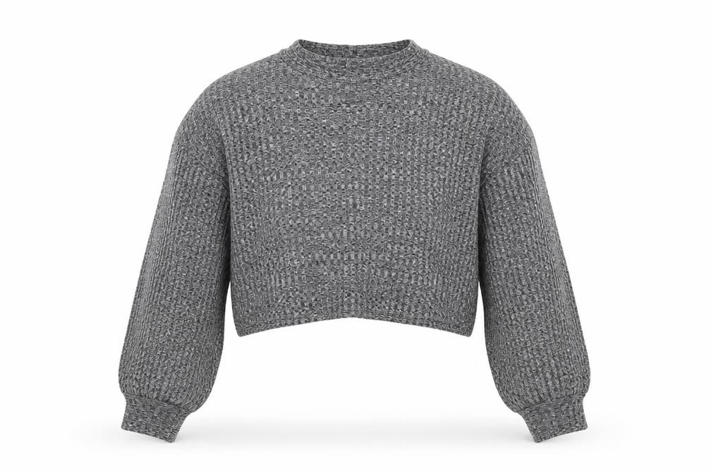 PRETTYLITTLETHING Womens Grey   Pullover Jumper Size M