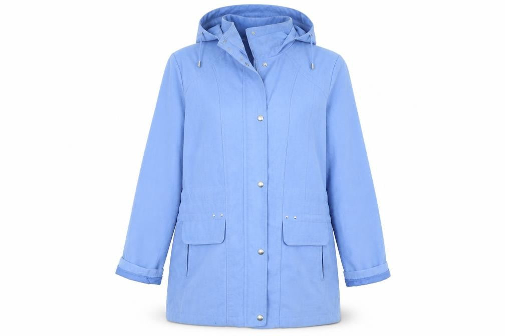 Bonmarché Womens Blue Overcoat Coat Size S