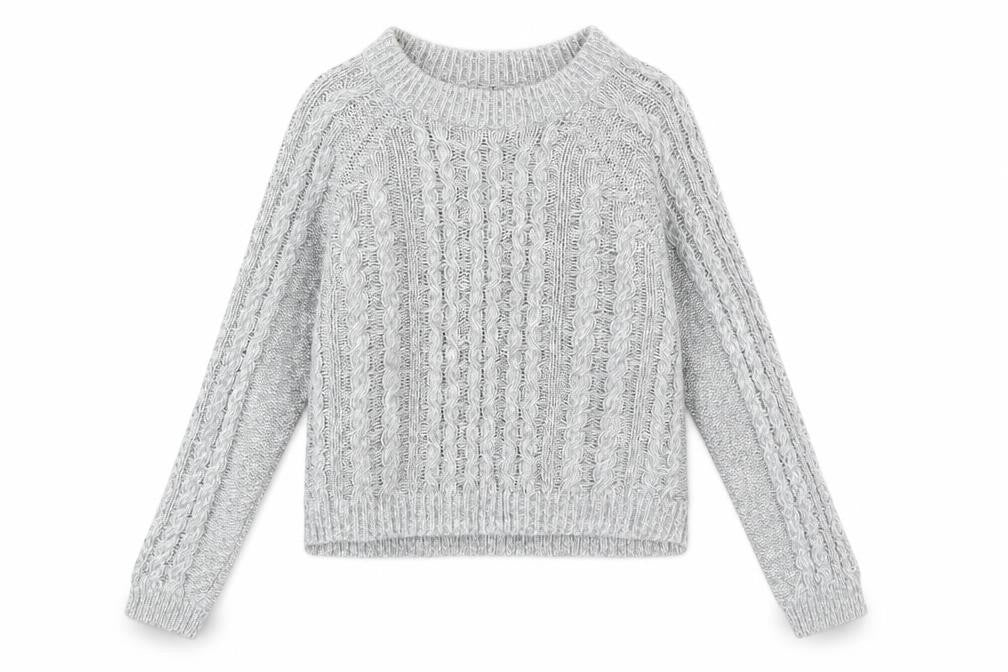 H&M Womens Grey   Pullover Jumper Size S