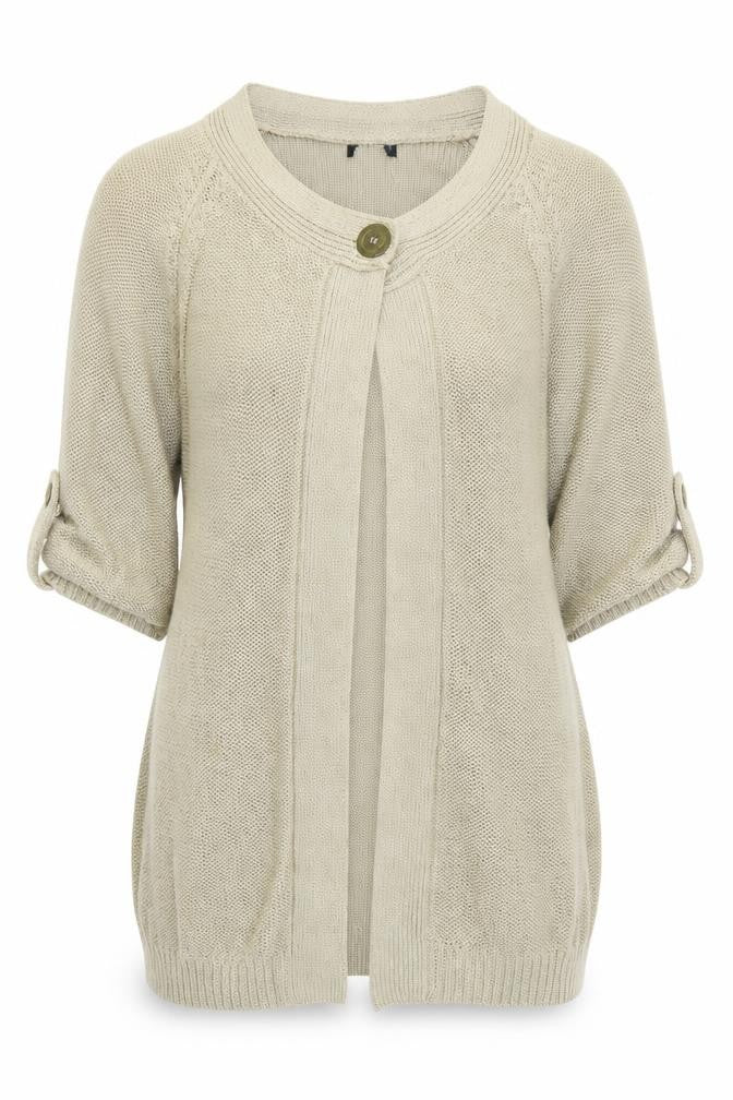 Preworn Womens Brown   Cardigan Jumper Size 14