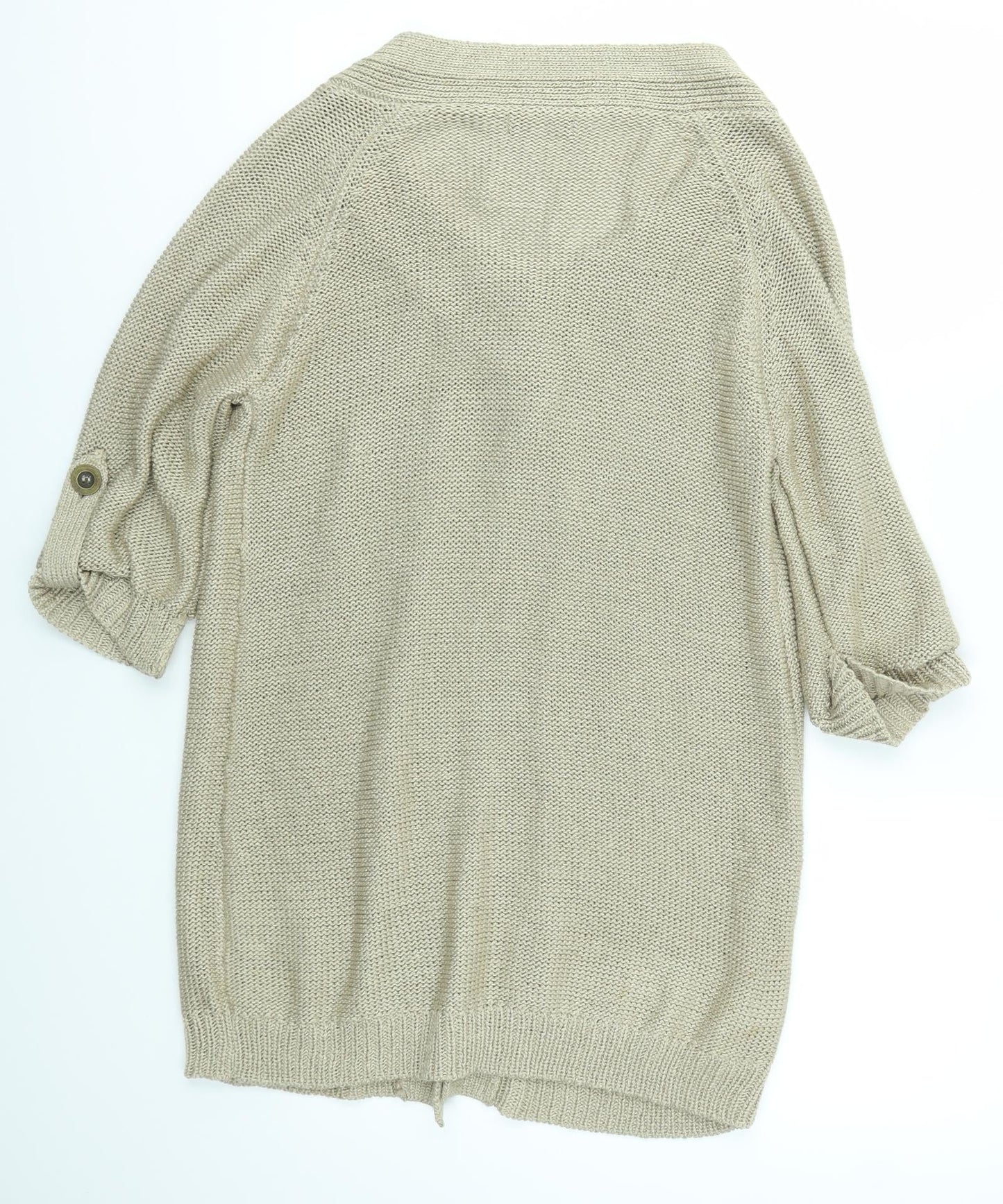 Preworn Womens Brown   Cardigan Jumper Size 14