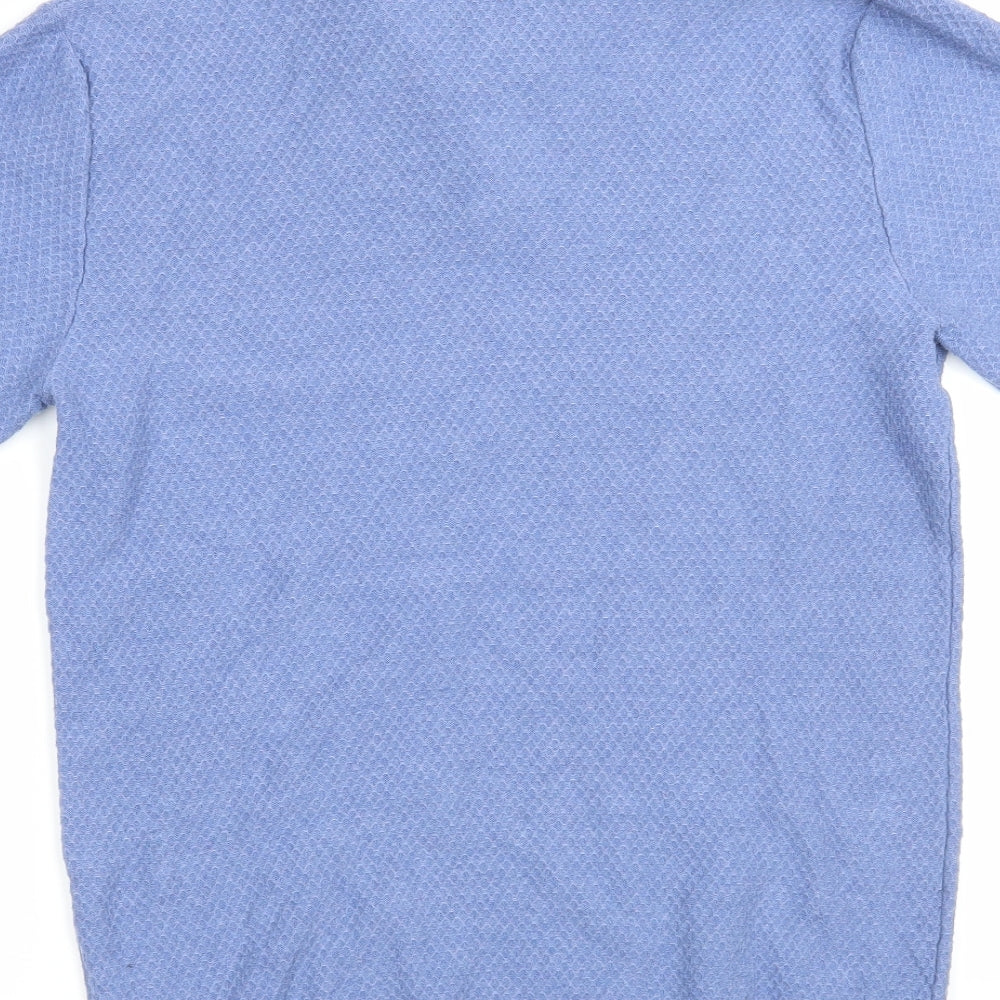 Easy Mens Blue    Polo Size M