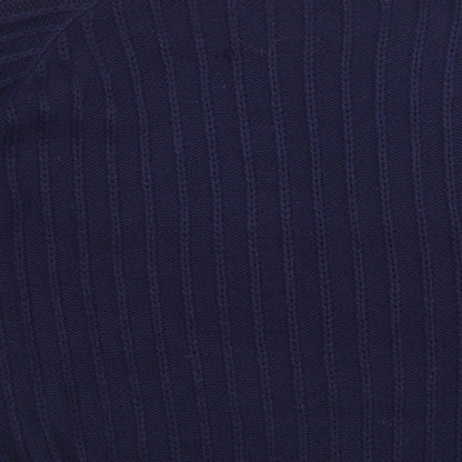 Bassini Womens Blue   Pullover Jumper Size L