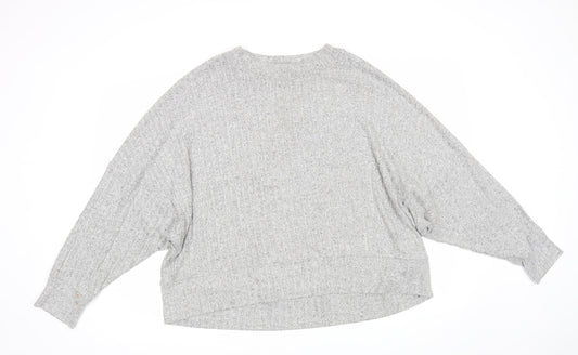 M&S Womens Grey   Pullover Jumper Size 18