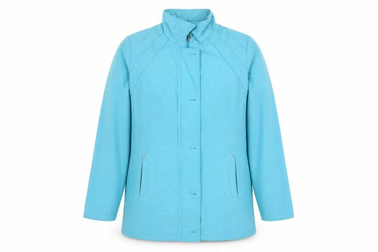 Klass Womens Blue   Overcoat Blazer Size M