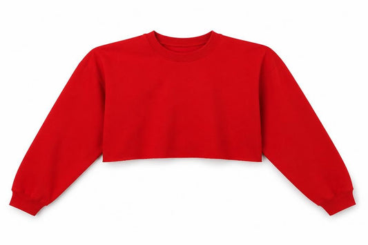 PRETTYLITTLETHING Womens Red   Pullover Sweatshirt Size M