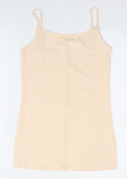 Additional front view of Atmosphere women’s ivory basic blouse, size UK 10