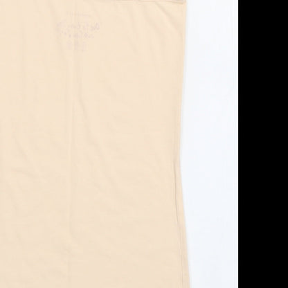 Brand and care label for Atmosphere women’s ivory basic blouse, size UK 10