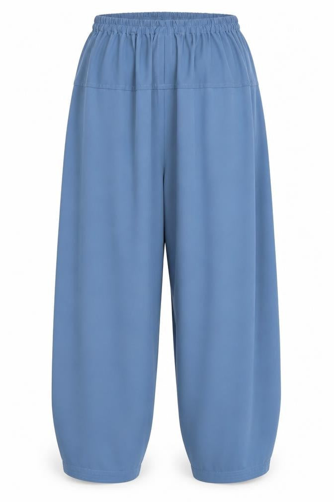 Preworn Womens Blue   Bloomer Trousers Size L L28 in