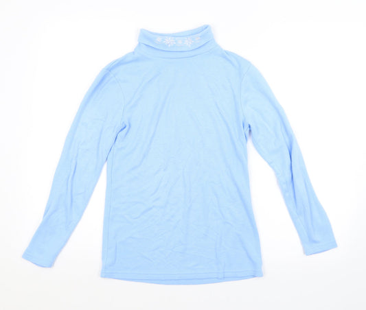 AFIBEL Womens Blue   Pullover Jumper Size 10