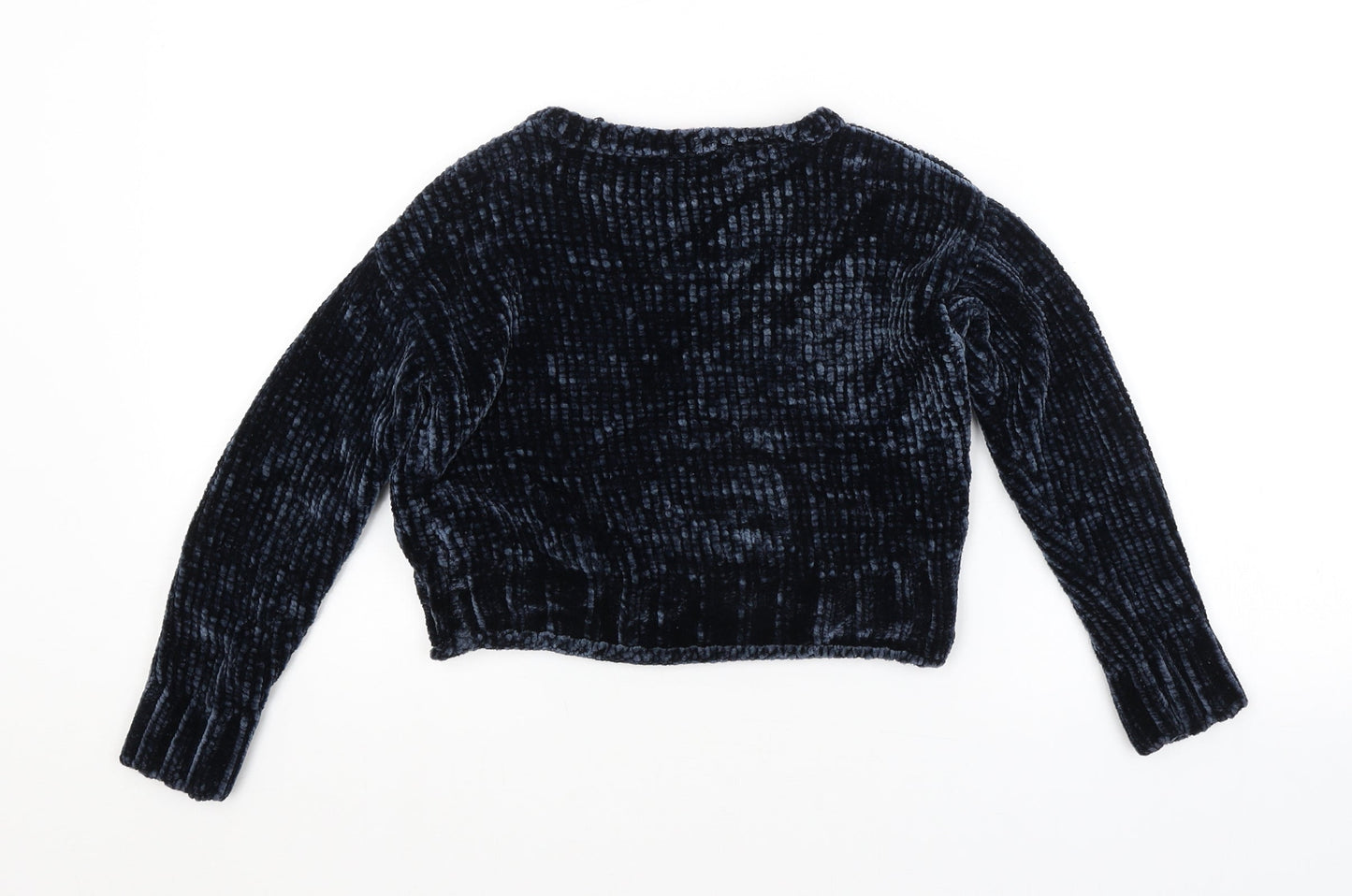 Miss E-vie Girls Blue   Pullover Jumper Size 7-8 Years