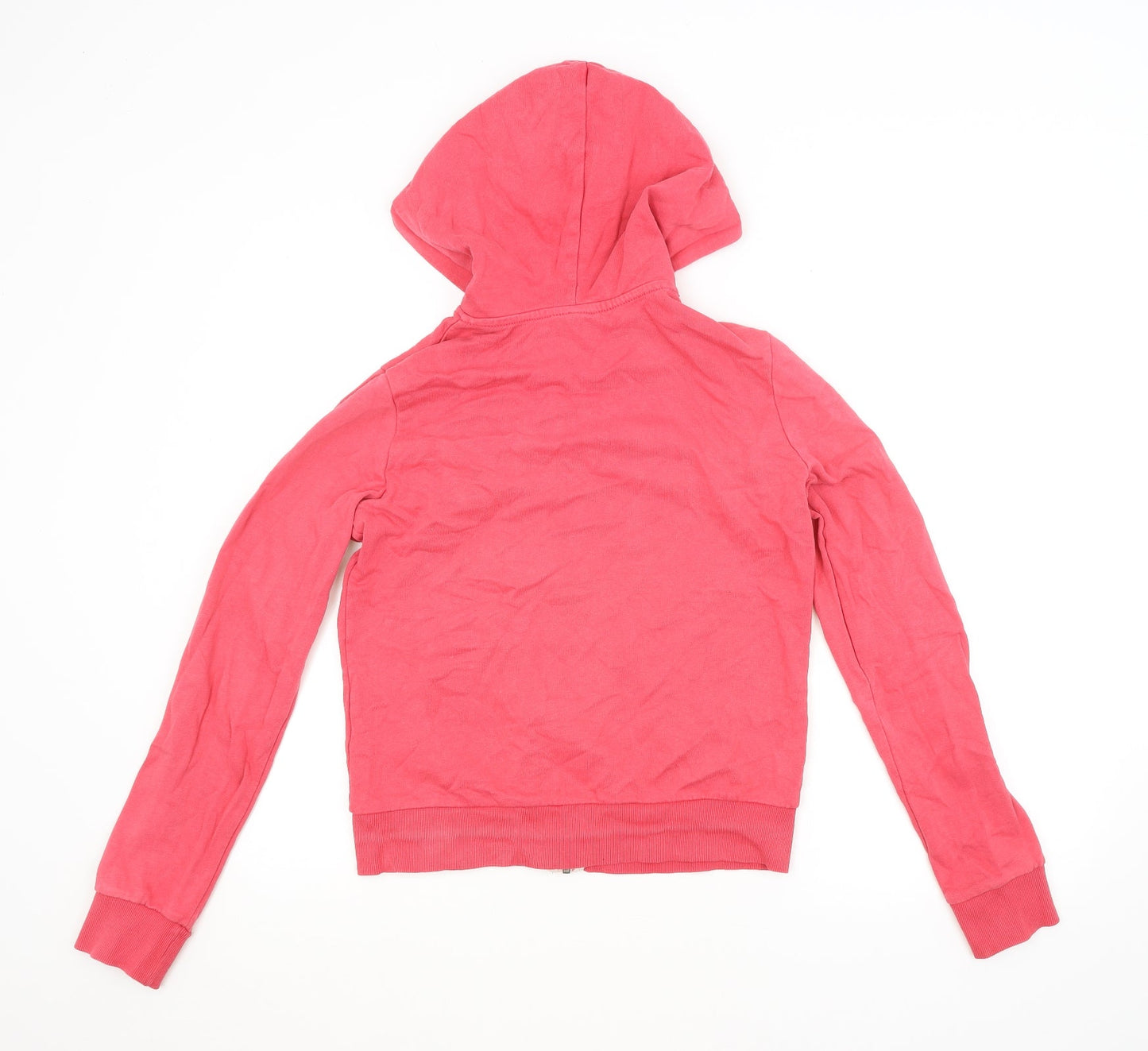 H&M Womens Pink   Full Zip Hoodie Size 10