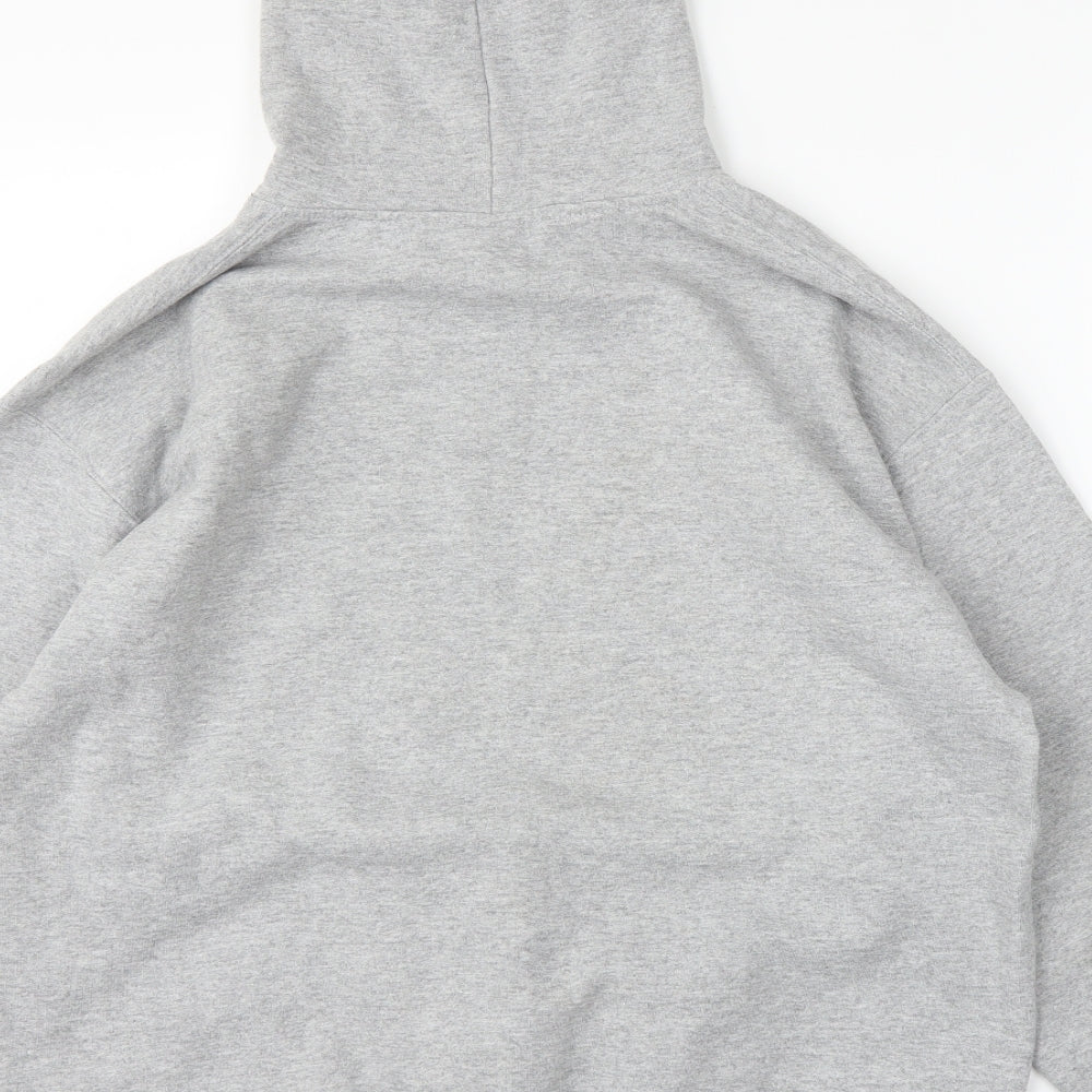 Gilden Mens Grey   Pullover Hoodie Size M  - Fortnite