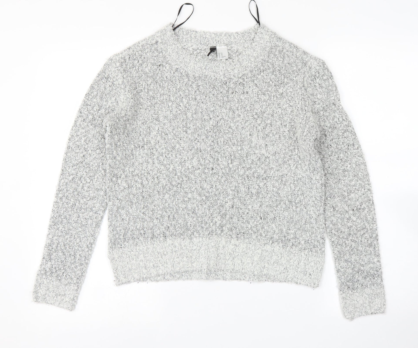 H&M Womens Grey   Pullover Jumper Size XS