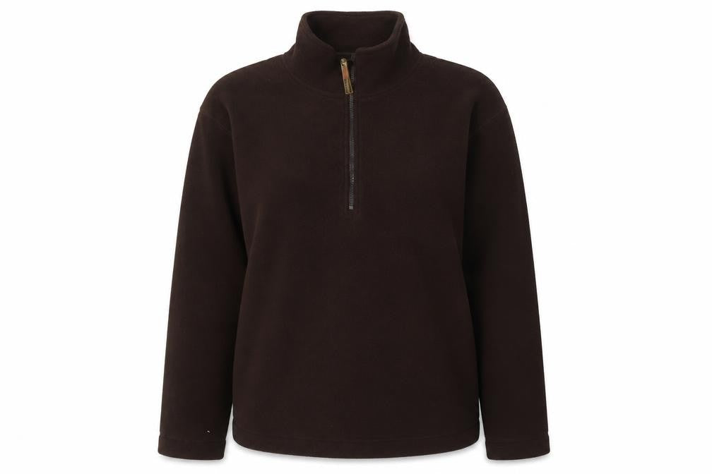 Suzanne Grae Womens Brown   Pullover Sweatshirt Size M