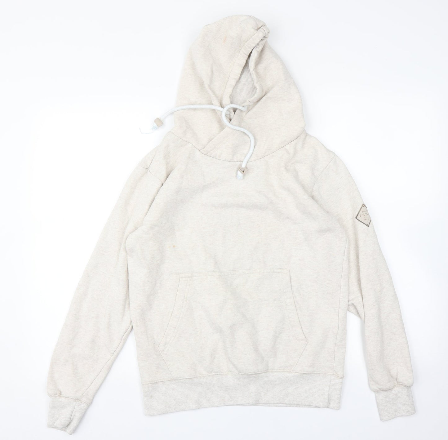 FSBN Womens Beige   Pullover Hoodie Size S