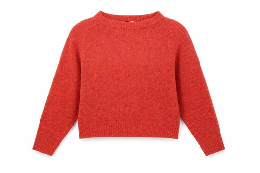 H&M Womens Orange   Pullover Jumper Size S