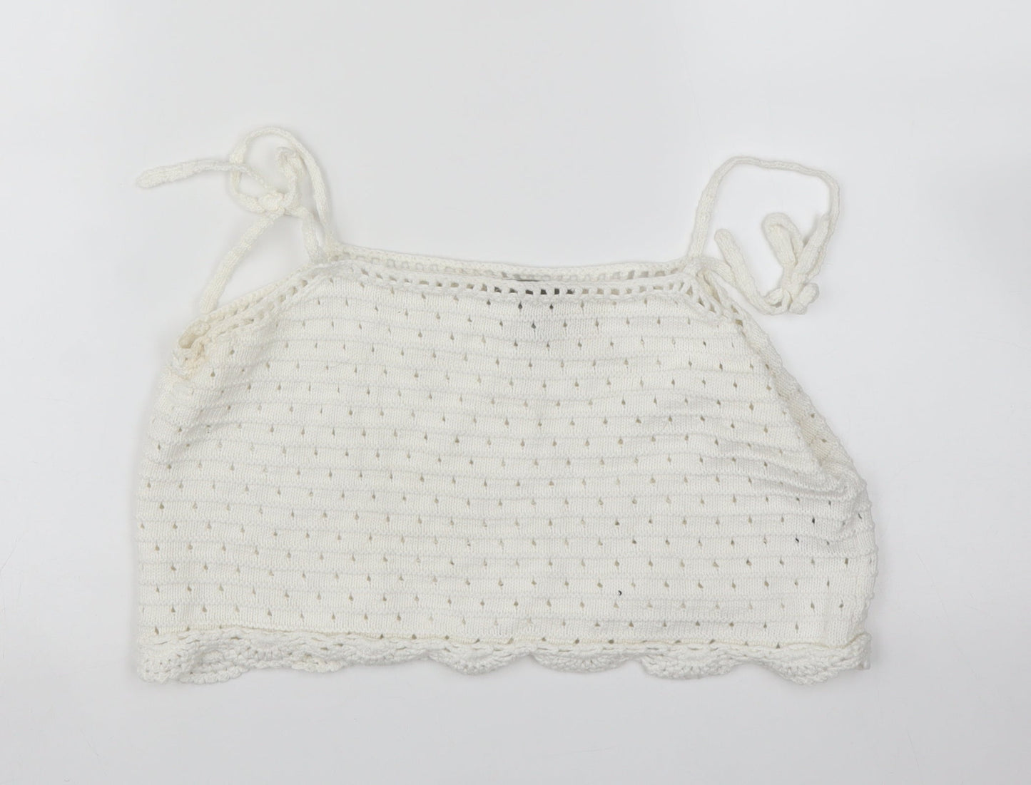 ASOS Womens White   Basic Tank Size 12