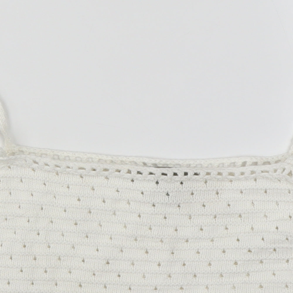 ASOS Womens White   Basic Tank Size 12