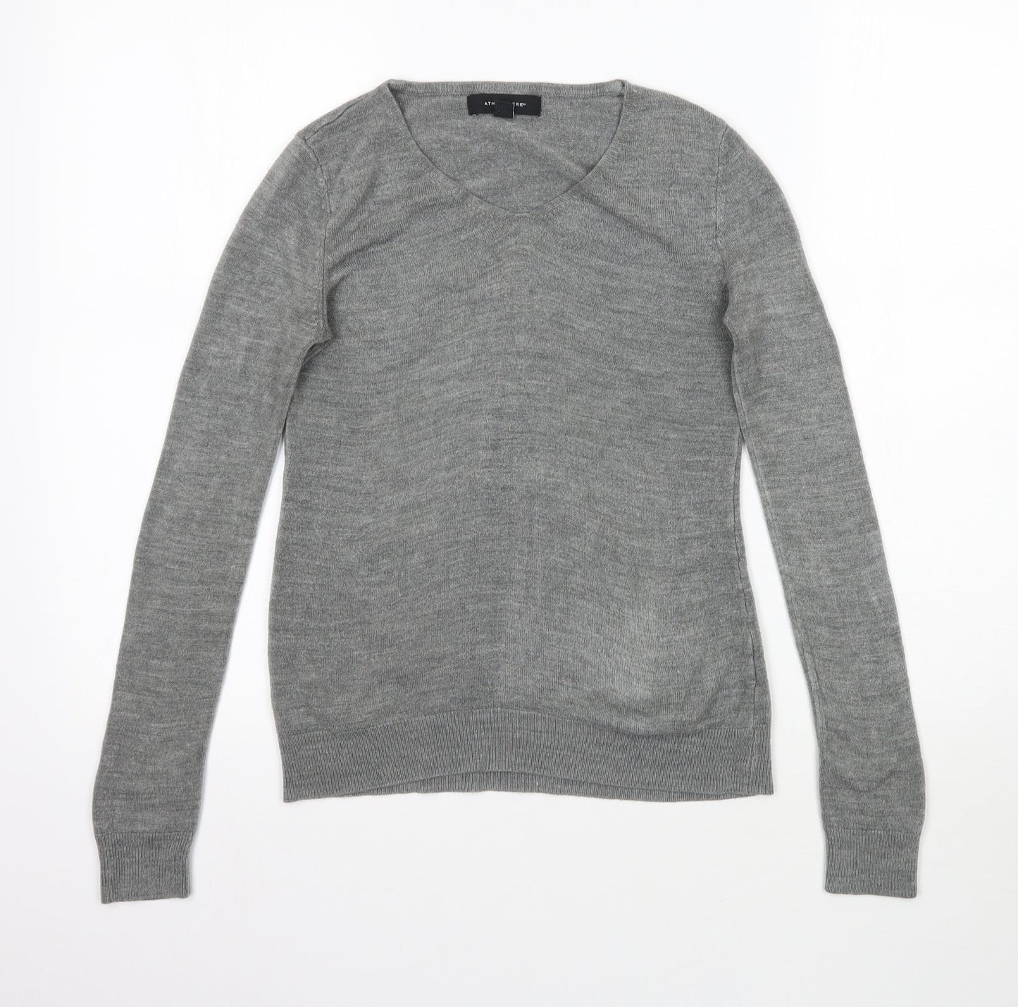 Atmosphere Womens Grey  Knit Basic T-Shirt Size 6