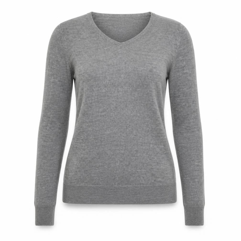 Atmosphere Womens Grey  Knit Basic T-Shirt Size 6