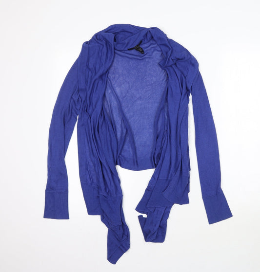 H&M Womens Blue  Knit Cardigan Jumper Size XS  - Waterfall