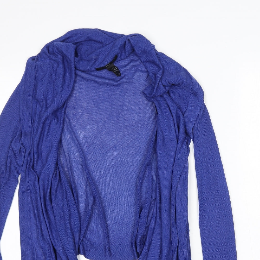 H&M Womens Blue  Knit Cardigan Jumper Size XS  - Waterfall