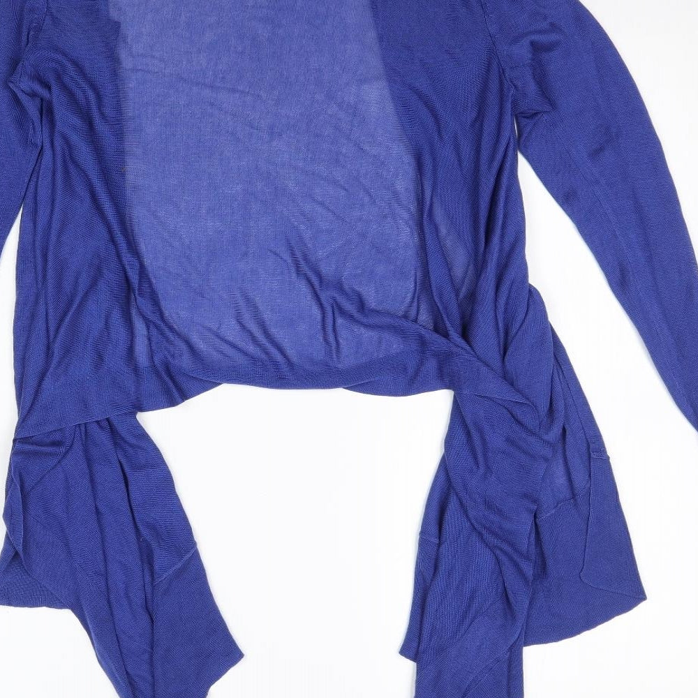 H&M Womens Blue  Knit Cardigan Jumper Size XS  - Waterfall