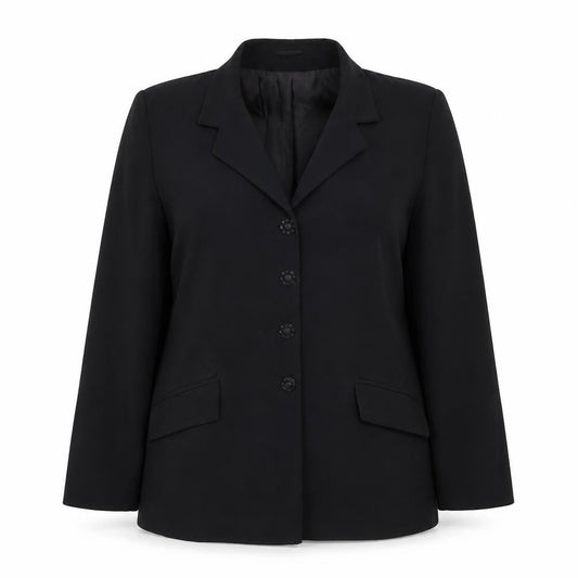 Select Womens Black   Jacket Suit Jacket Size 14