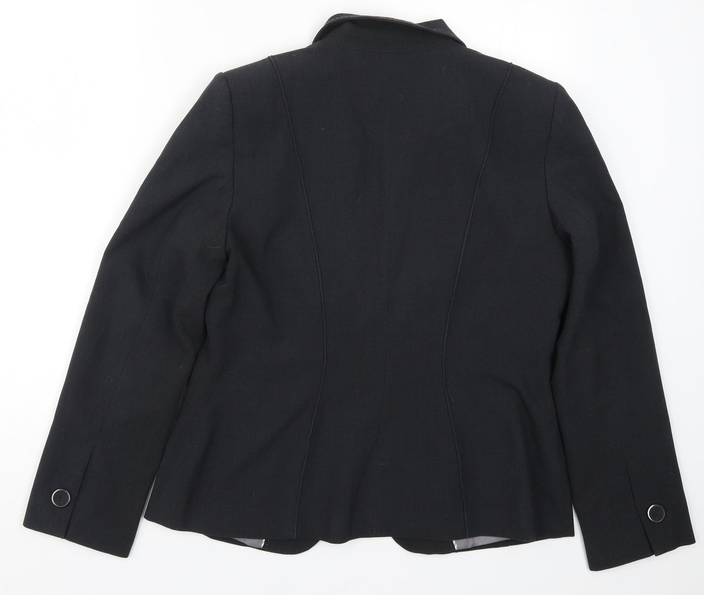 Marks and Spencer Womens Grey   Jacket Suit Jacket Size 14