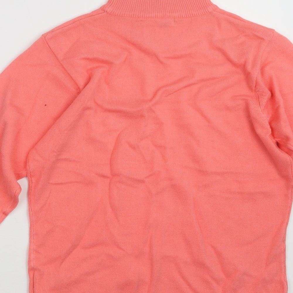 EA Womens Pink  Knit Pullover Jumper Size M