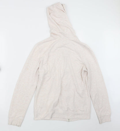 Preloved George Womens Pink   Full Zip Hoodie Size 10 - Back