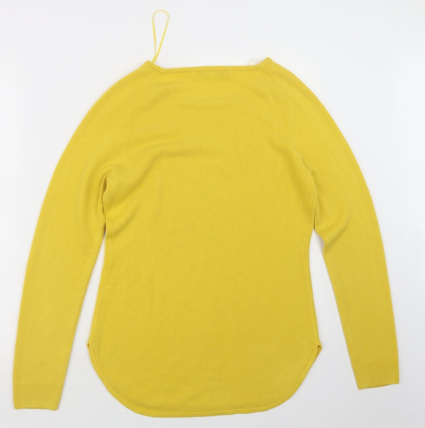 Vid a Vi Womens Yellow  Knit Pullover Jumper Size S