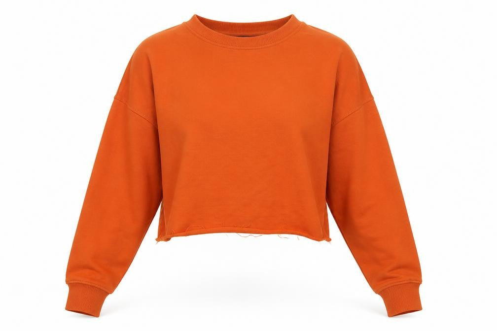 Misspap Womens Orange   Pullover Jumper Size 10