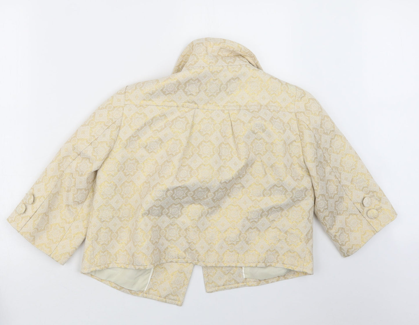Therapy Womens Gold   Jacket  Size 12