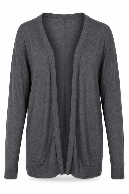 H&M Womens Grey  Knit Cardigan Jumper Size S