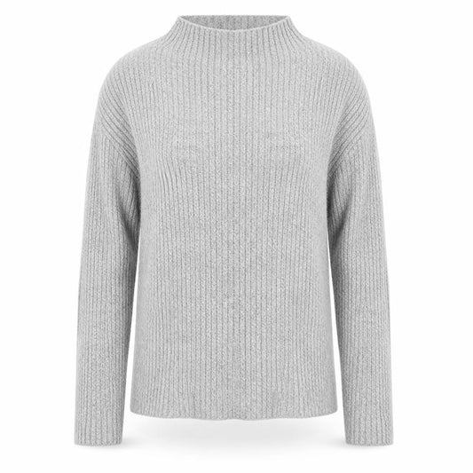 Select Womens Grey  Knit Pullover Jumper Size S
