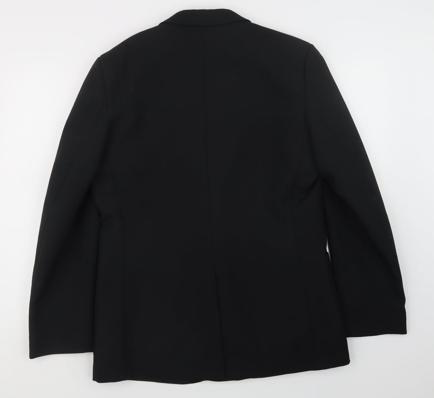Quality Menswear Mens Black   Jacket Suit Jacket Size 38