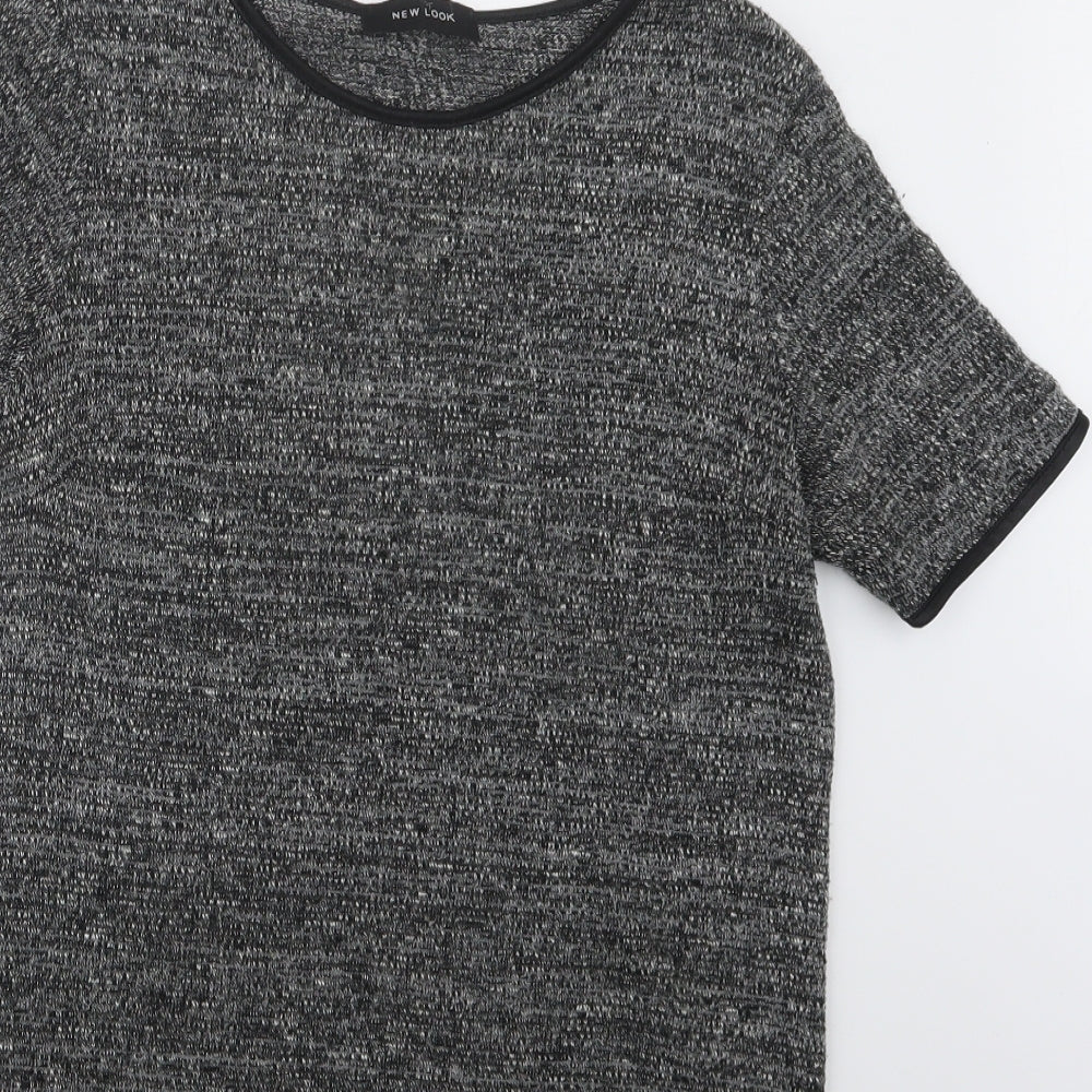 New Look Womens Grey   Pullover Jumper Size 12