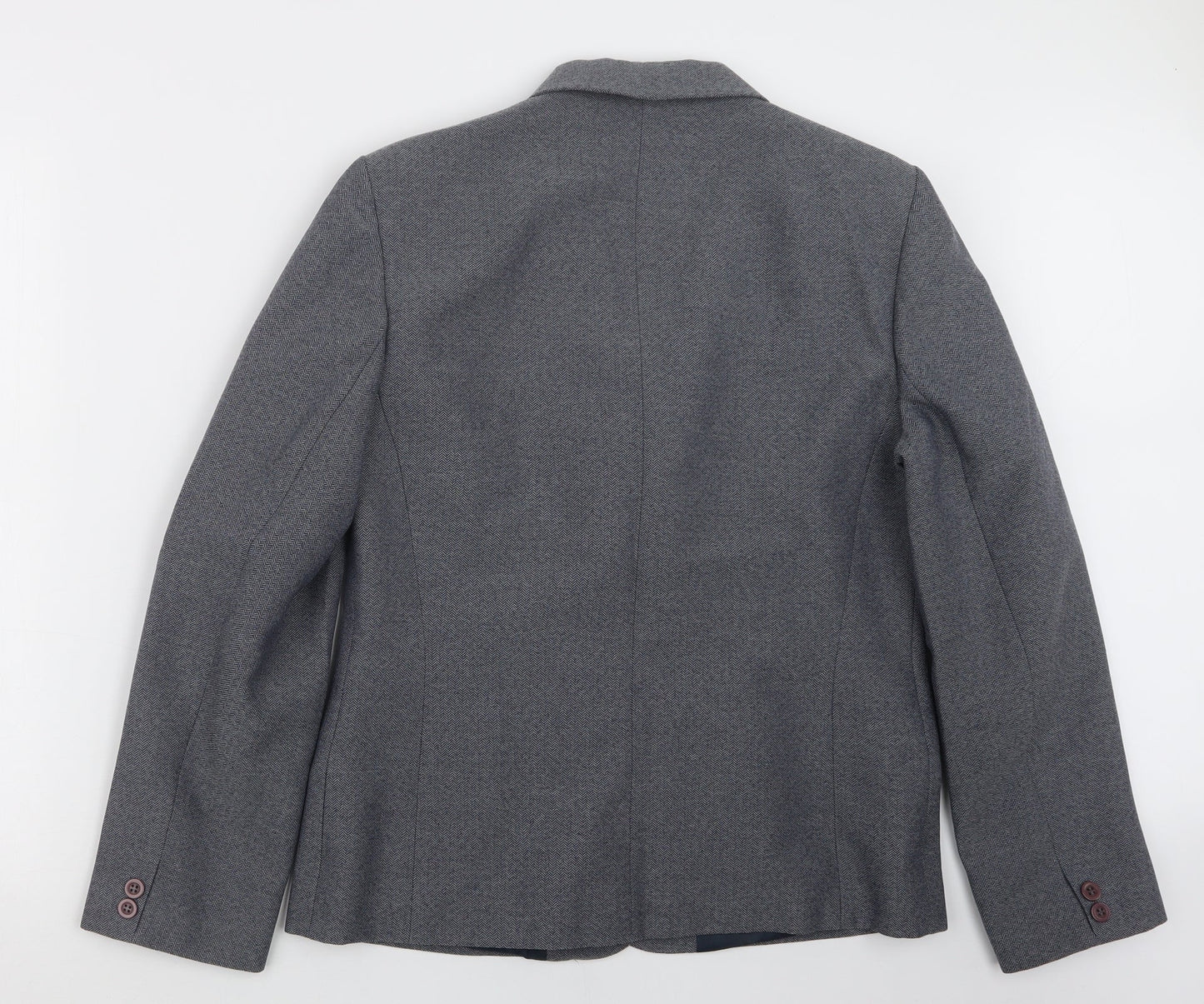 Perrie Womens Blue   Jacket Blazer Size 14
