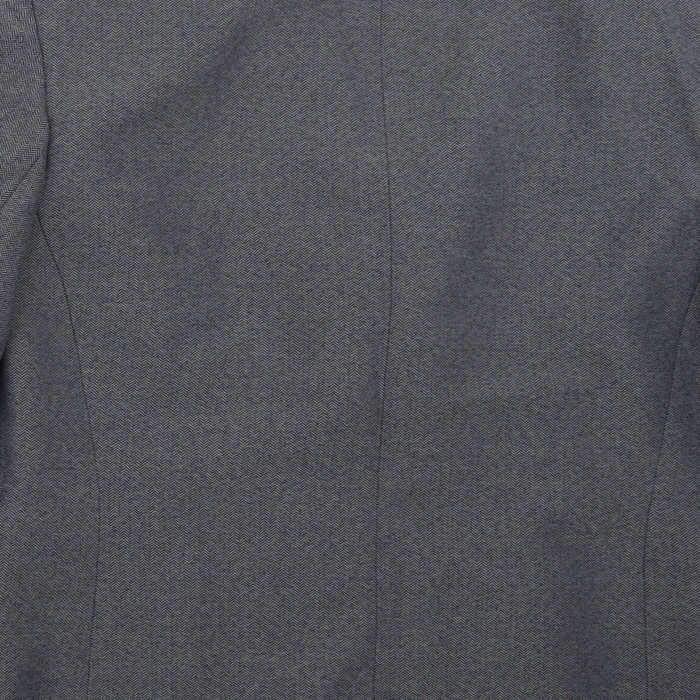 Perrie Womens Blue   Jacket Blazer Size 14