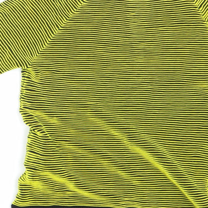 Next Womens Yellow Striped  Pullover Jumper Size 6