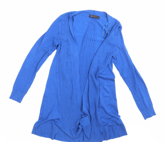 M&S Womens Blue   Wrap Jumper Size S
