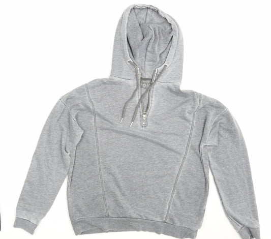 Primark Womens Grey   Pullover Hoodie Size 10